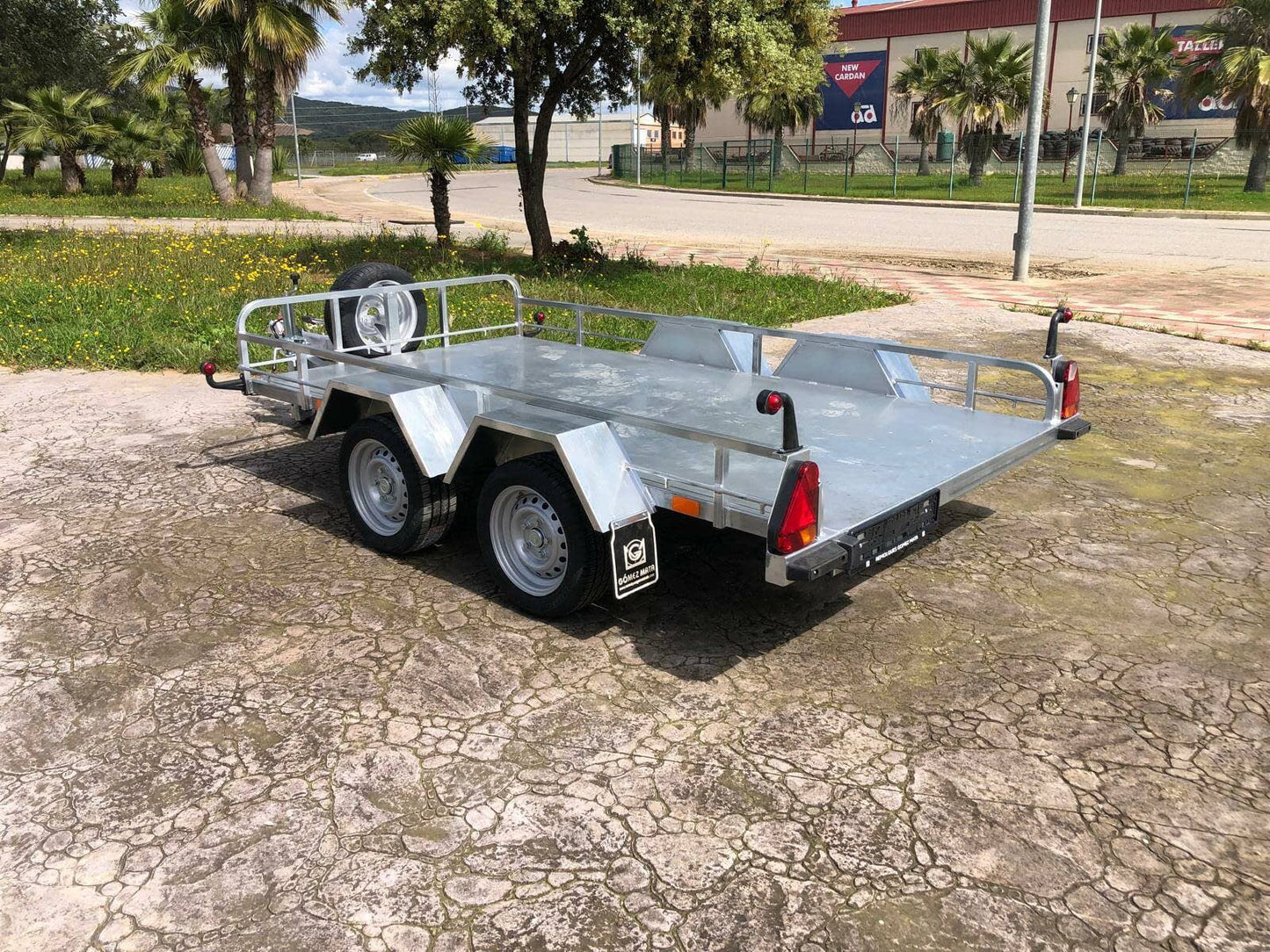 Remolque PLATAFORMA GALVANIZADA 300 GM