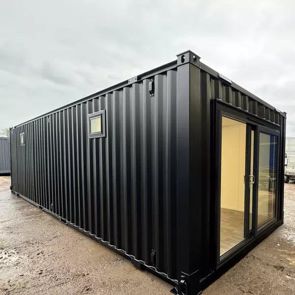 CONTENEDOR DE OFICINA 9,7 X 3 M CON PUERTA CORREDIZA
