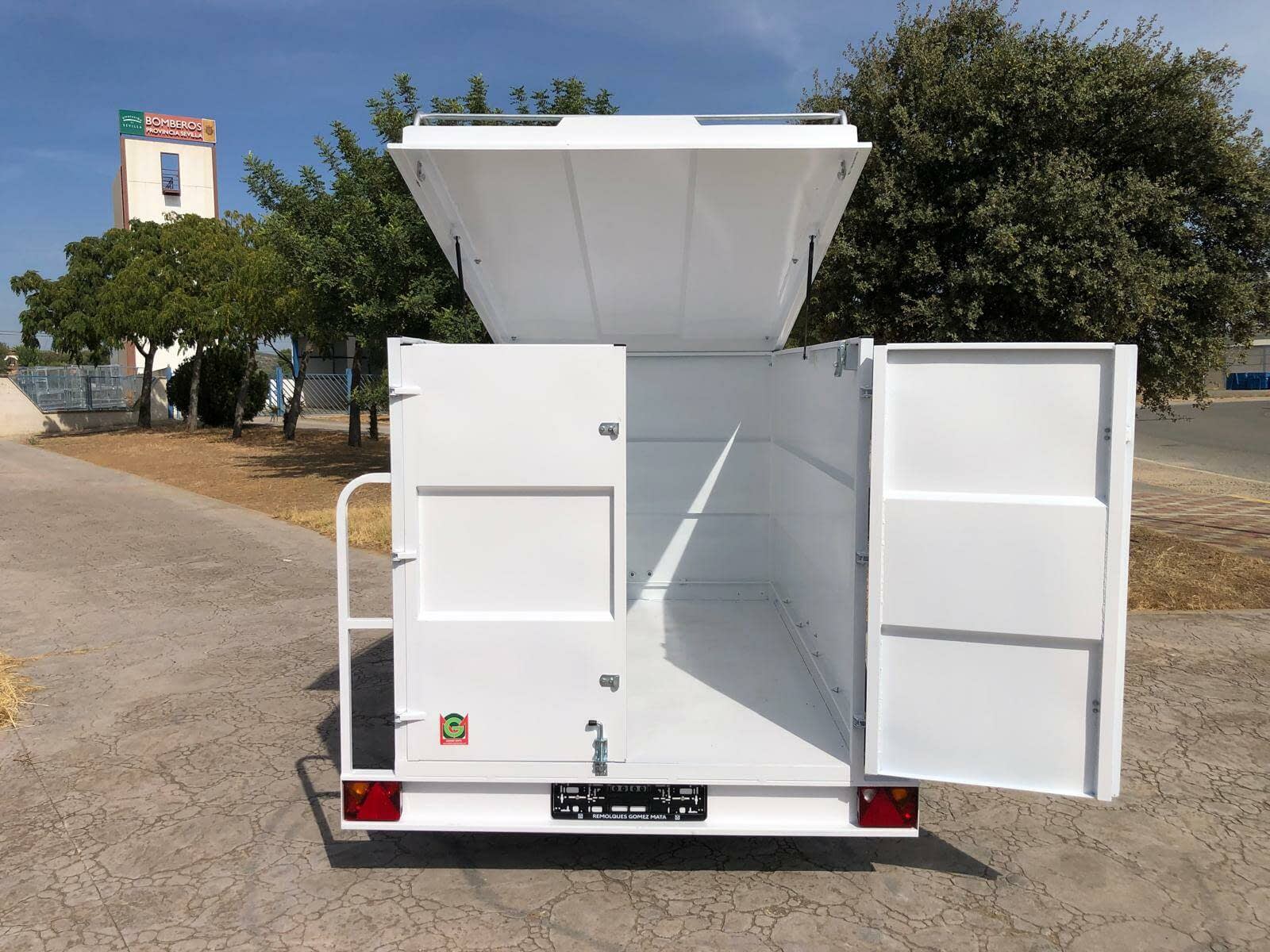 Remolque Caja Cerrada 1 Eje 2500X1500X1500