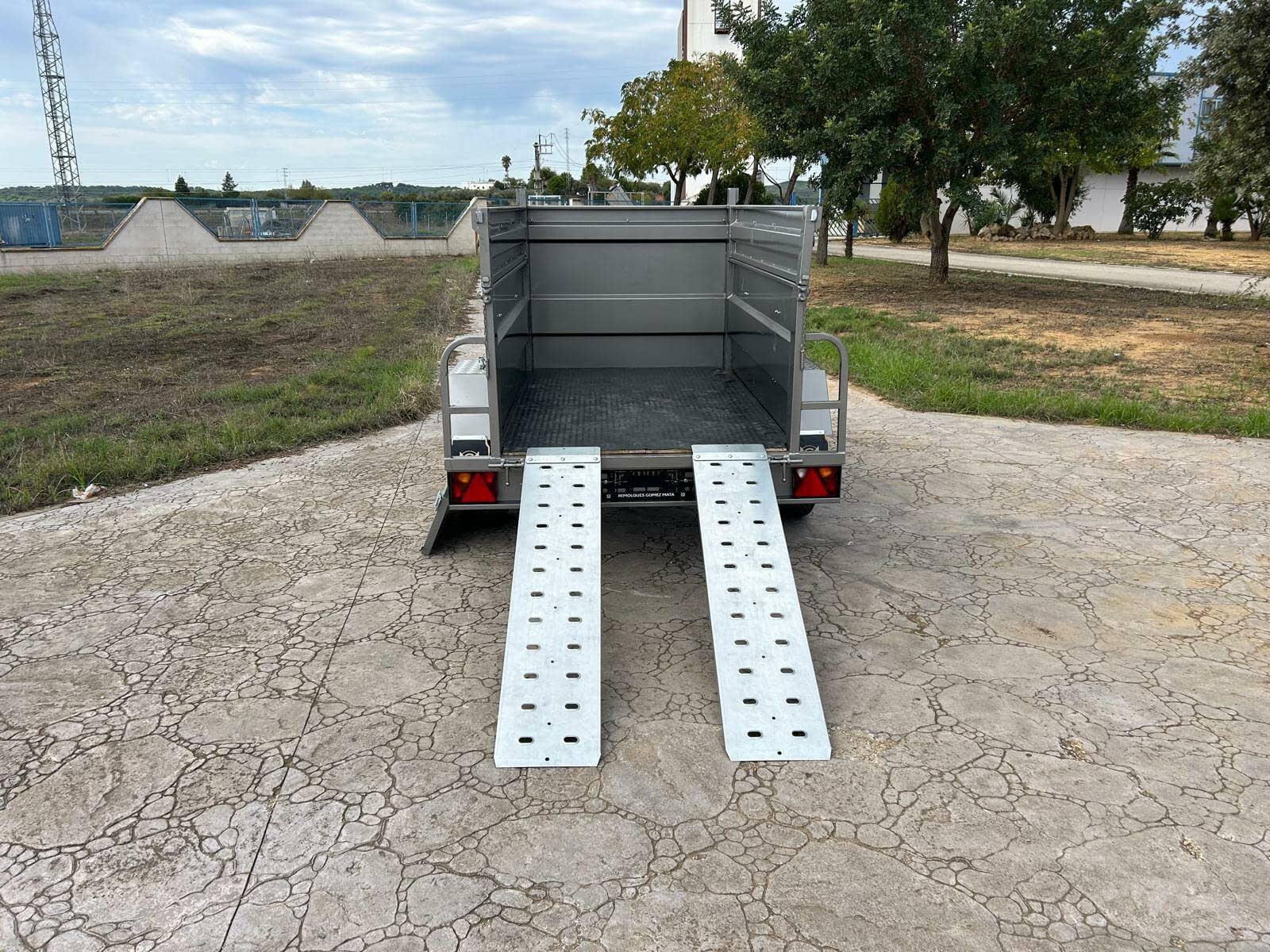 Remolque Basculante Hidráulico Palanca Todoterreno