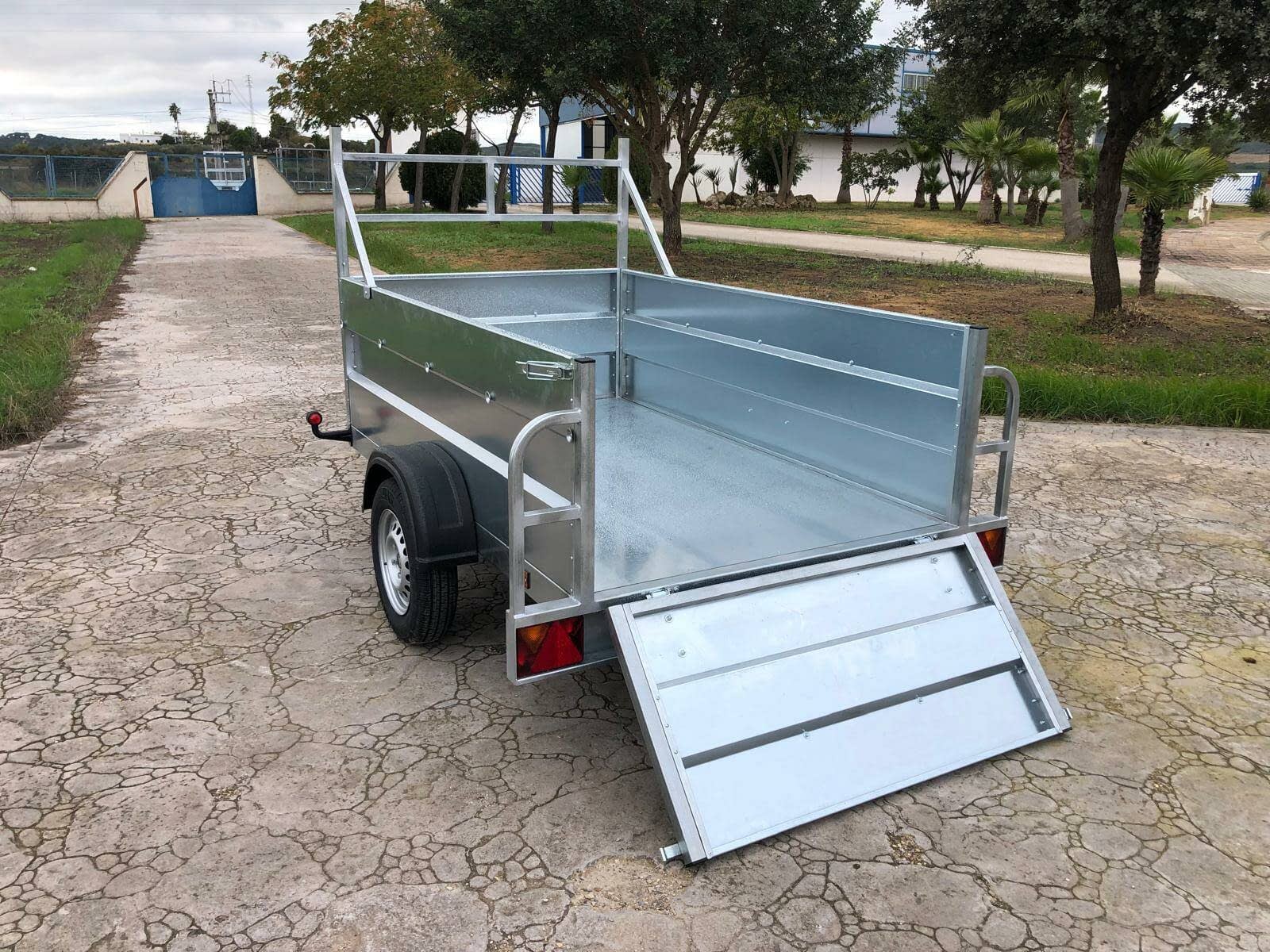 Remolque Caja Abierta 2280X1380X630