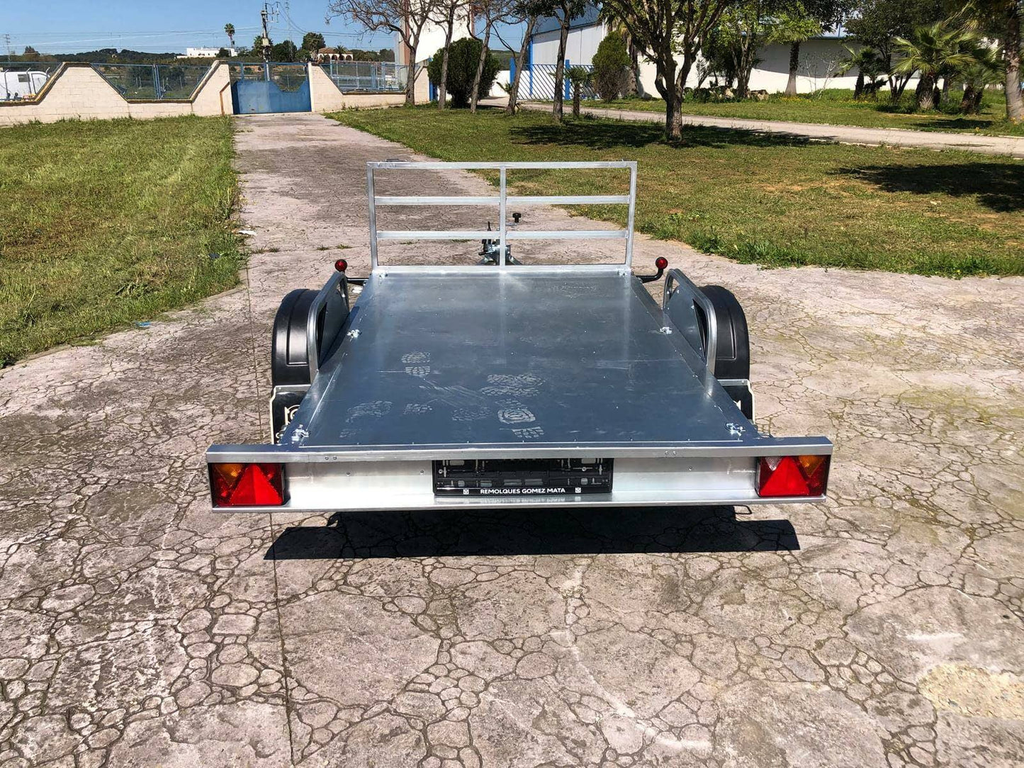 Remolque Plataforma Laterales de Barandillas