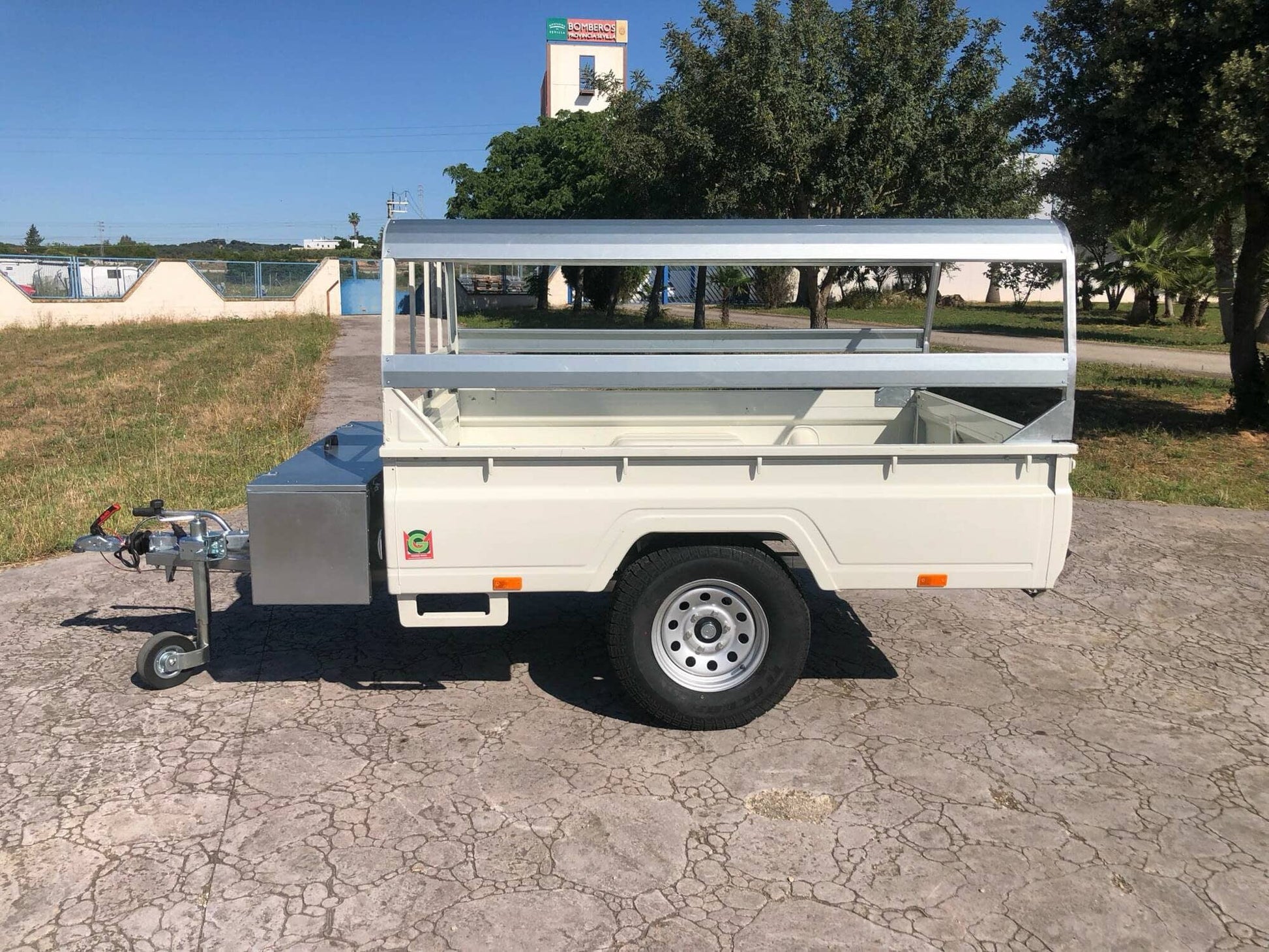 Remolque todo terreno toyota hilux sin freno