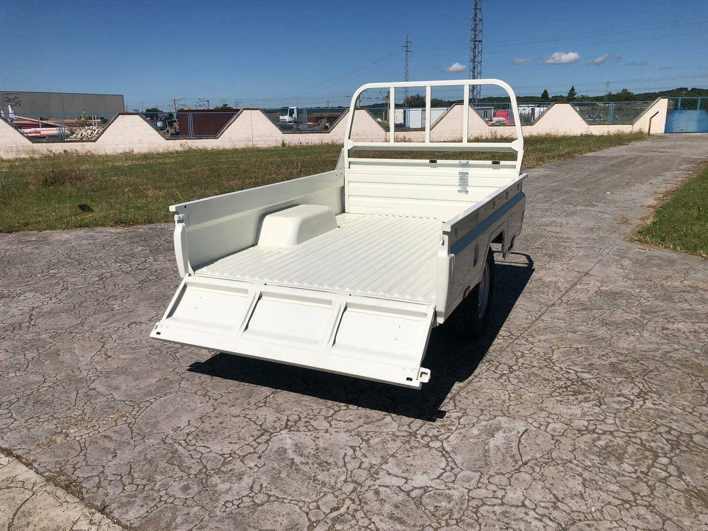 Remolque todo terreno toyota hilux sin freno