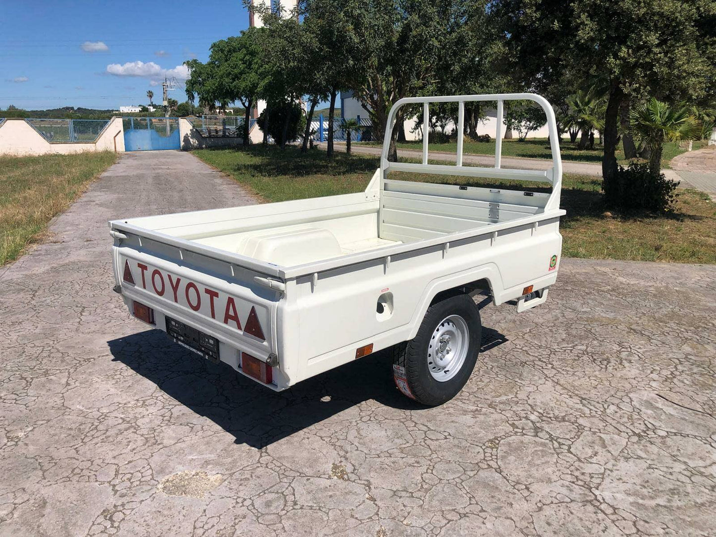 Remolque todo terreno toyota hilux sin freno