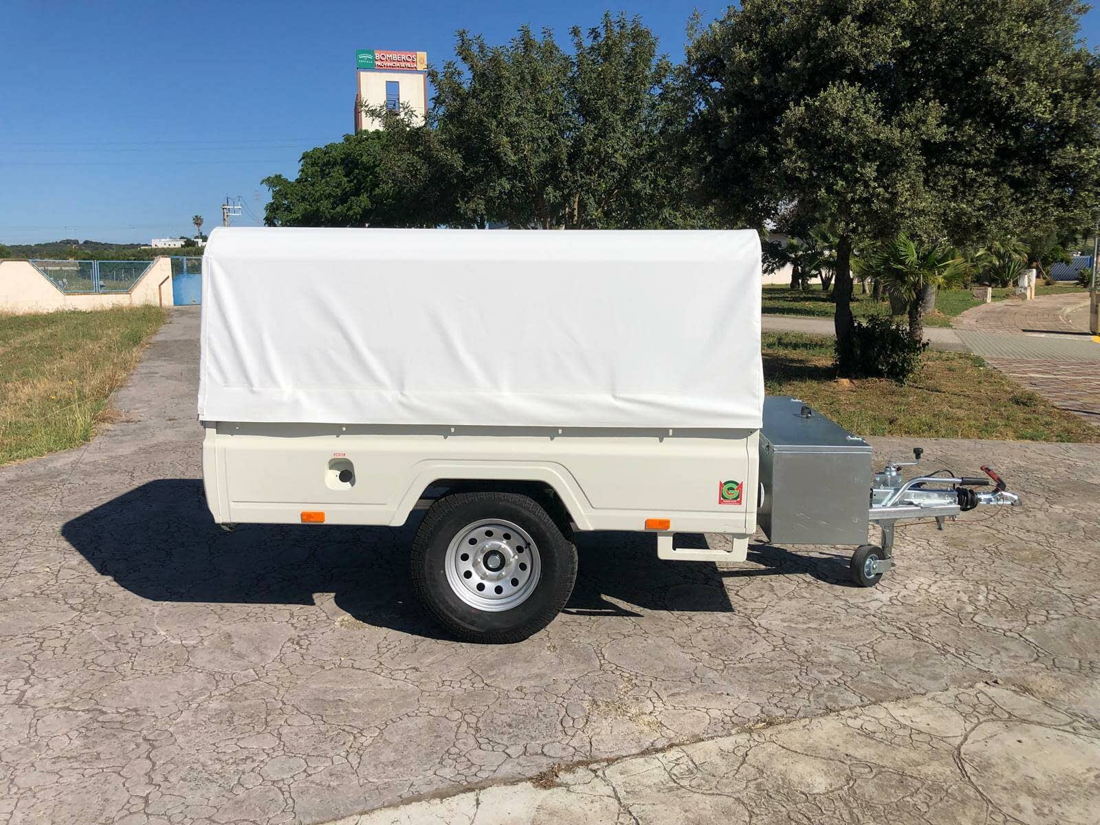 Remolque todo terreno toyota hilux sin freno