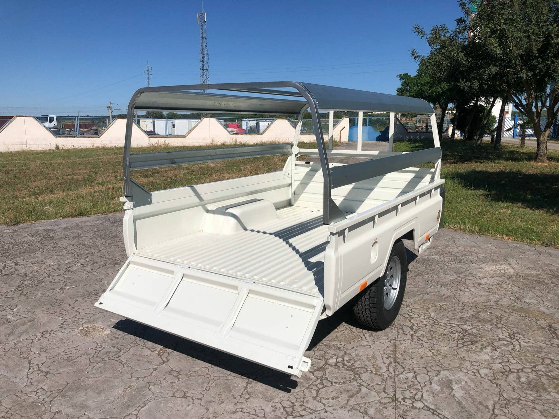 Remolque todo terreno toyota hilux sin freno