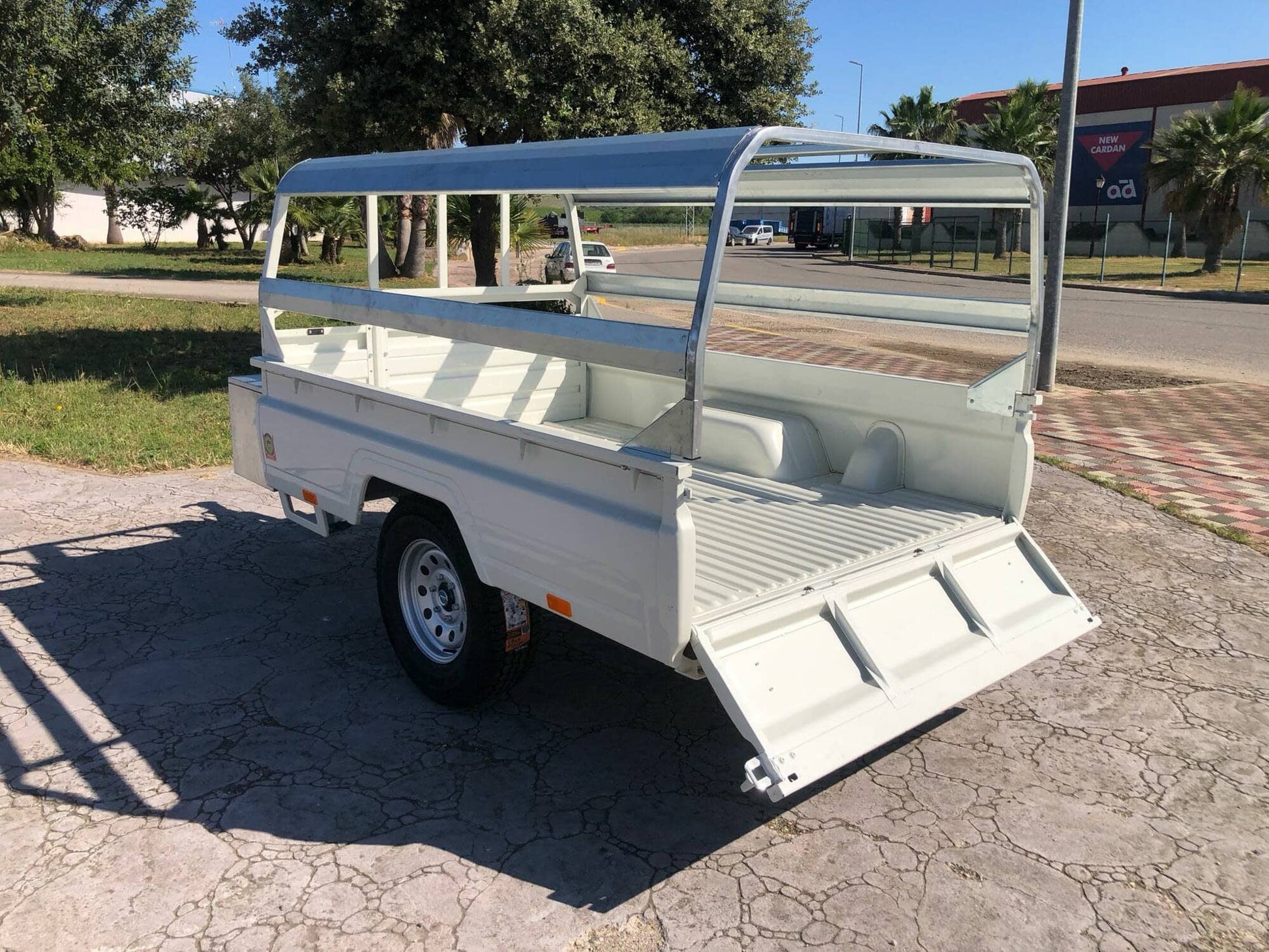 Remolque todo terreno toyota hilux sin freno