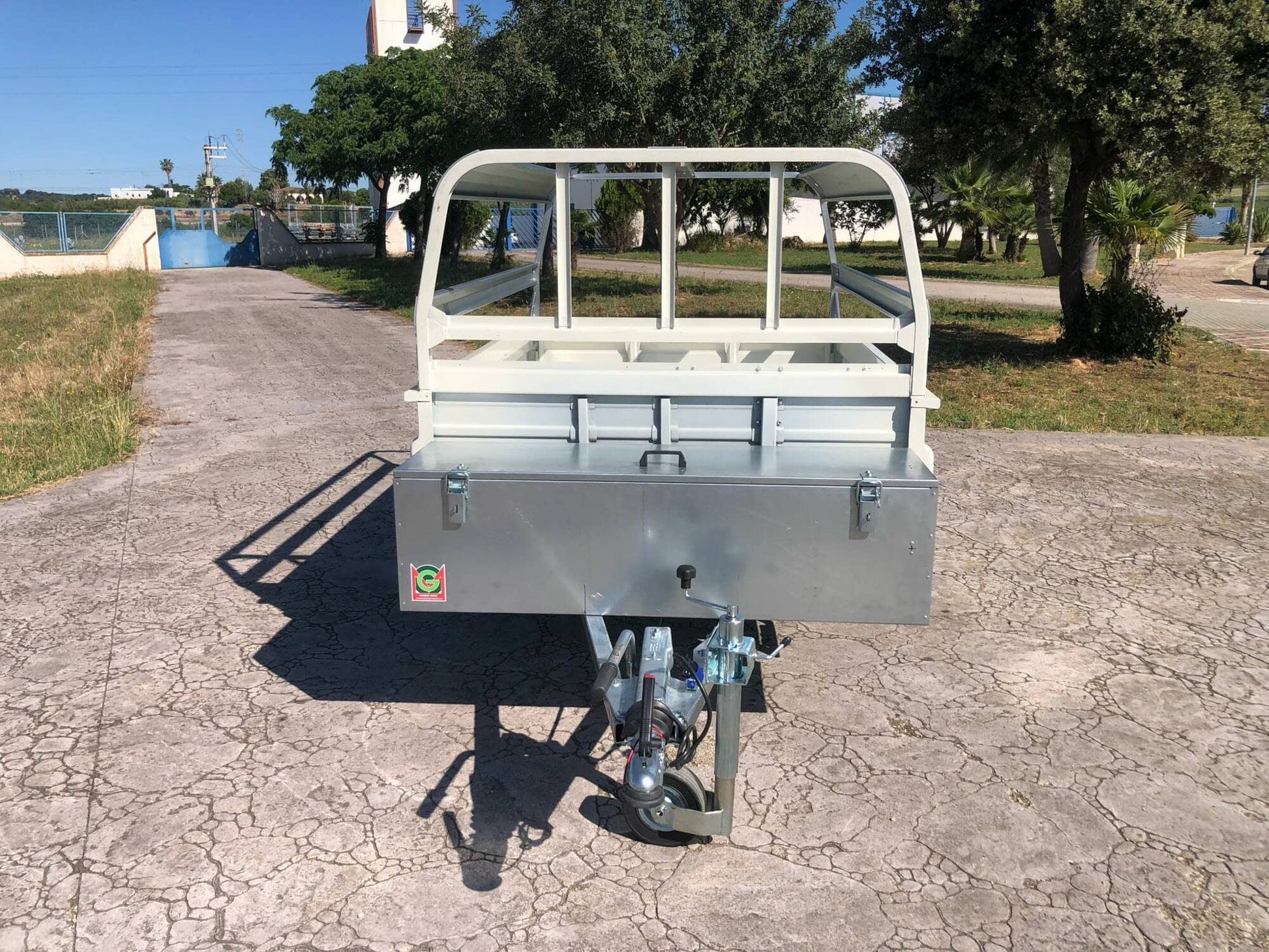 Remolque todo terreno toyota hilux sin freno