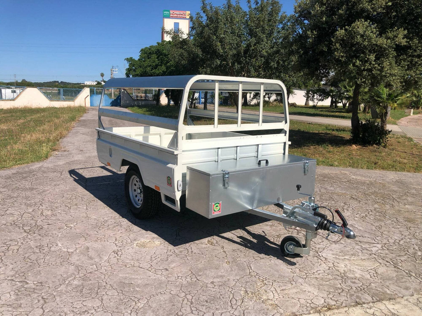 Remolque todo terreno toyota hilux sin freno