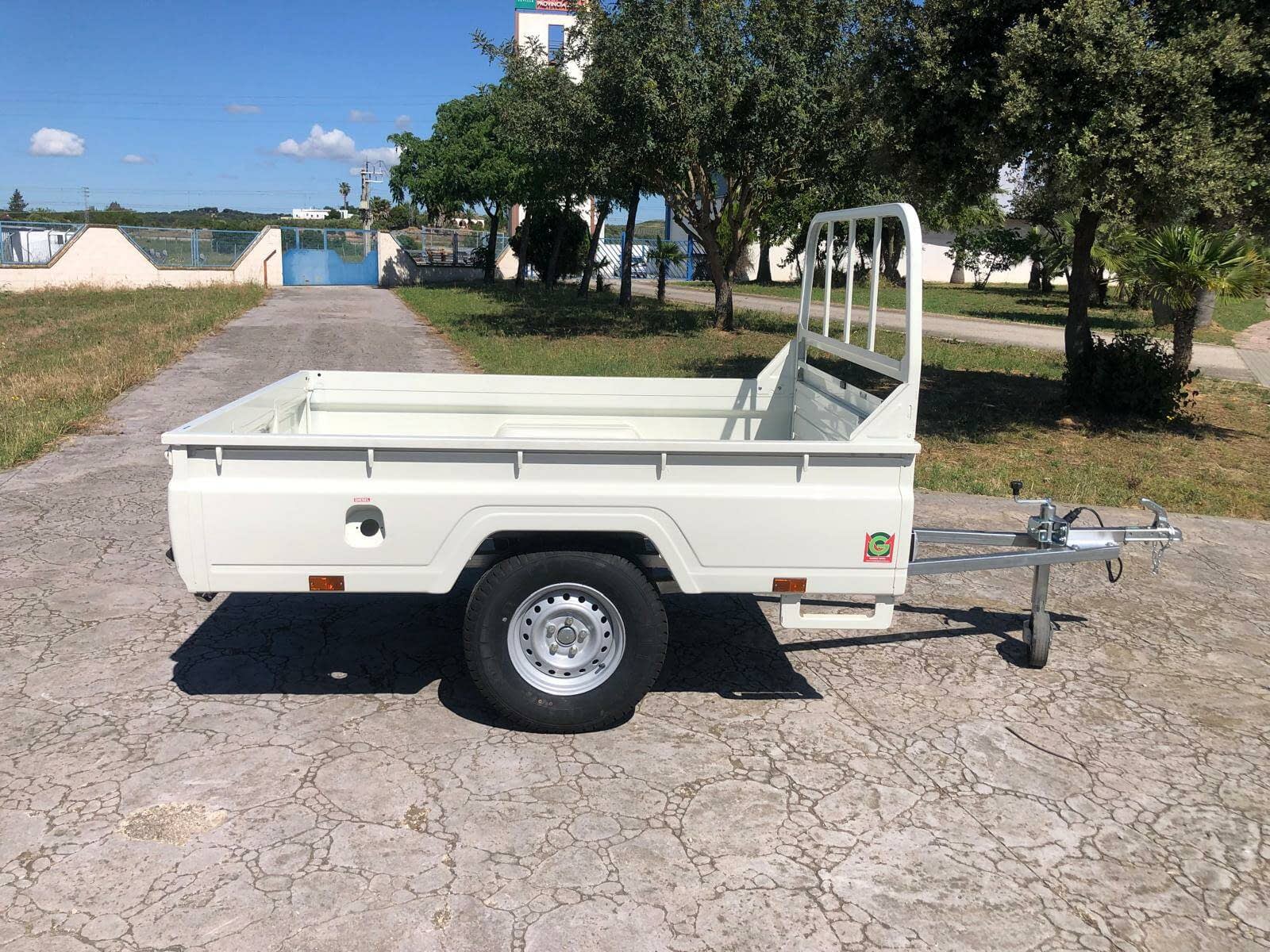 Remolque todo terreno toyota hilux sin freno