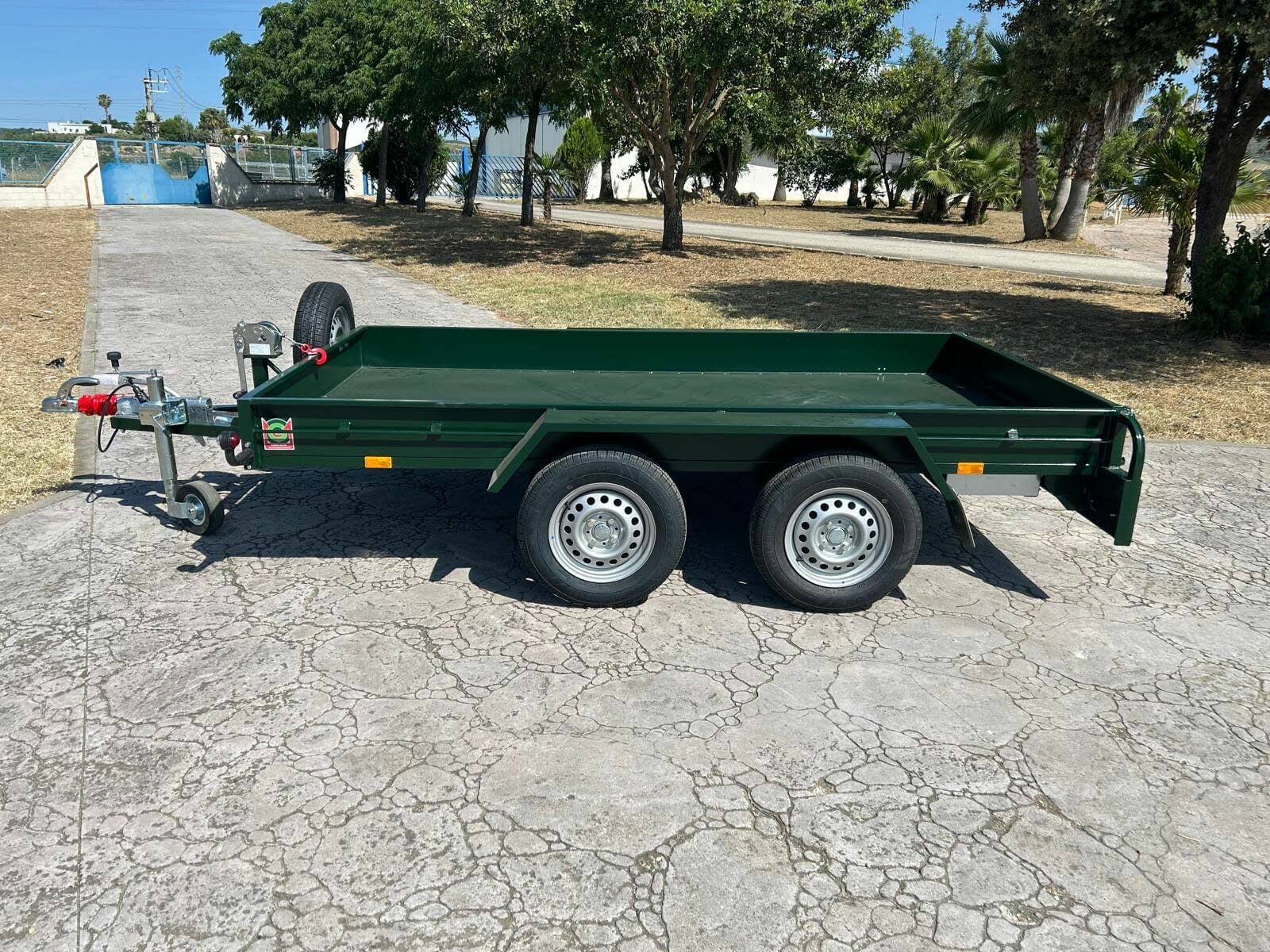 Remolque Plataforma Porta Carruajes