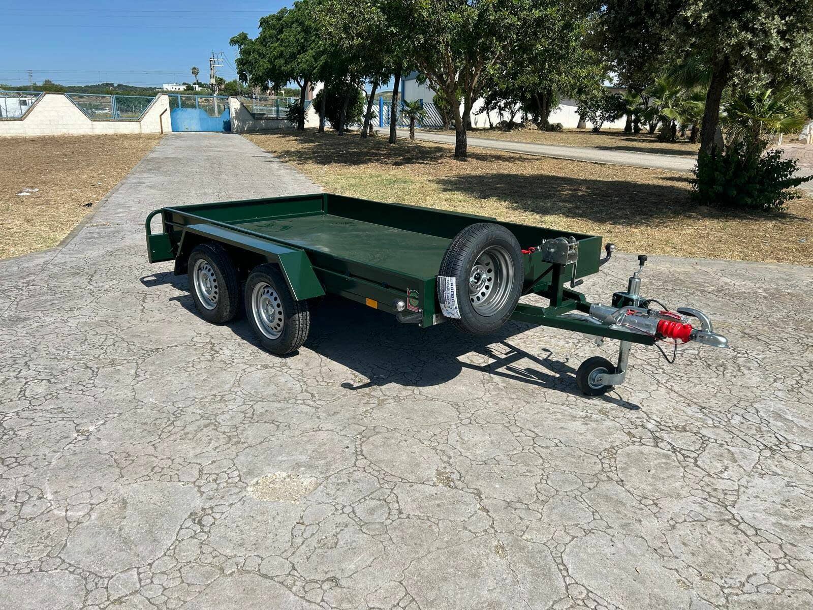 Remolque Plataforma Porta Carruajes