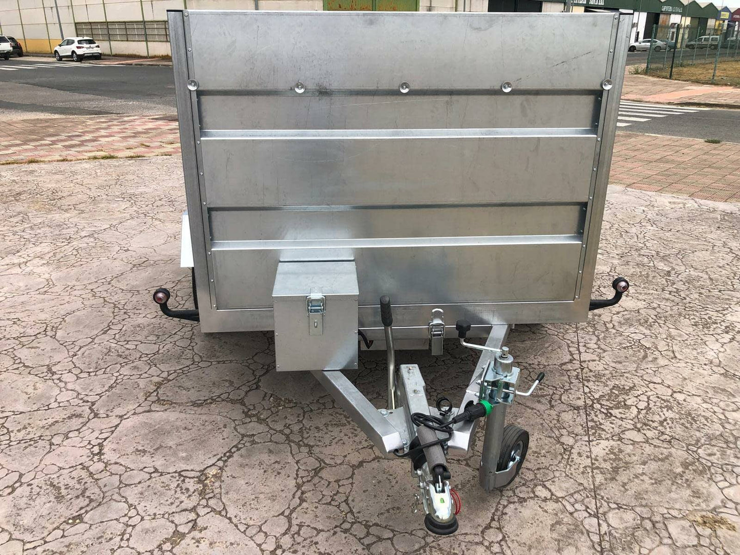 Remolque Basculante Eléctrico Hidráulico 2 Ejes