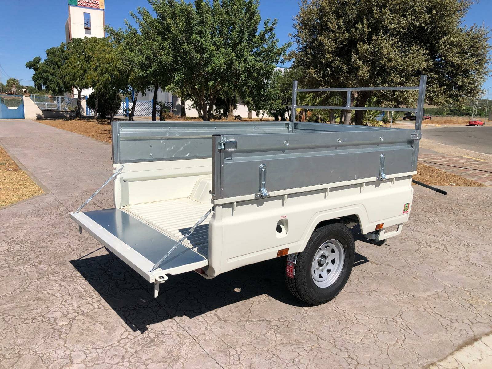 Remolque basculante todo terreno toyota hilux