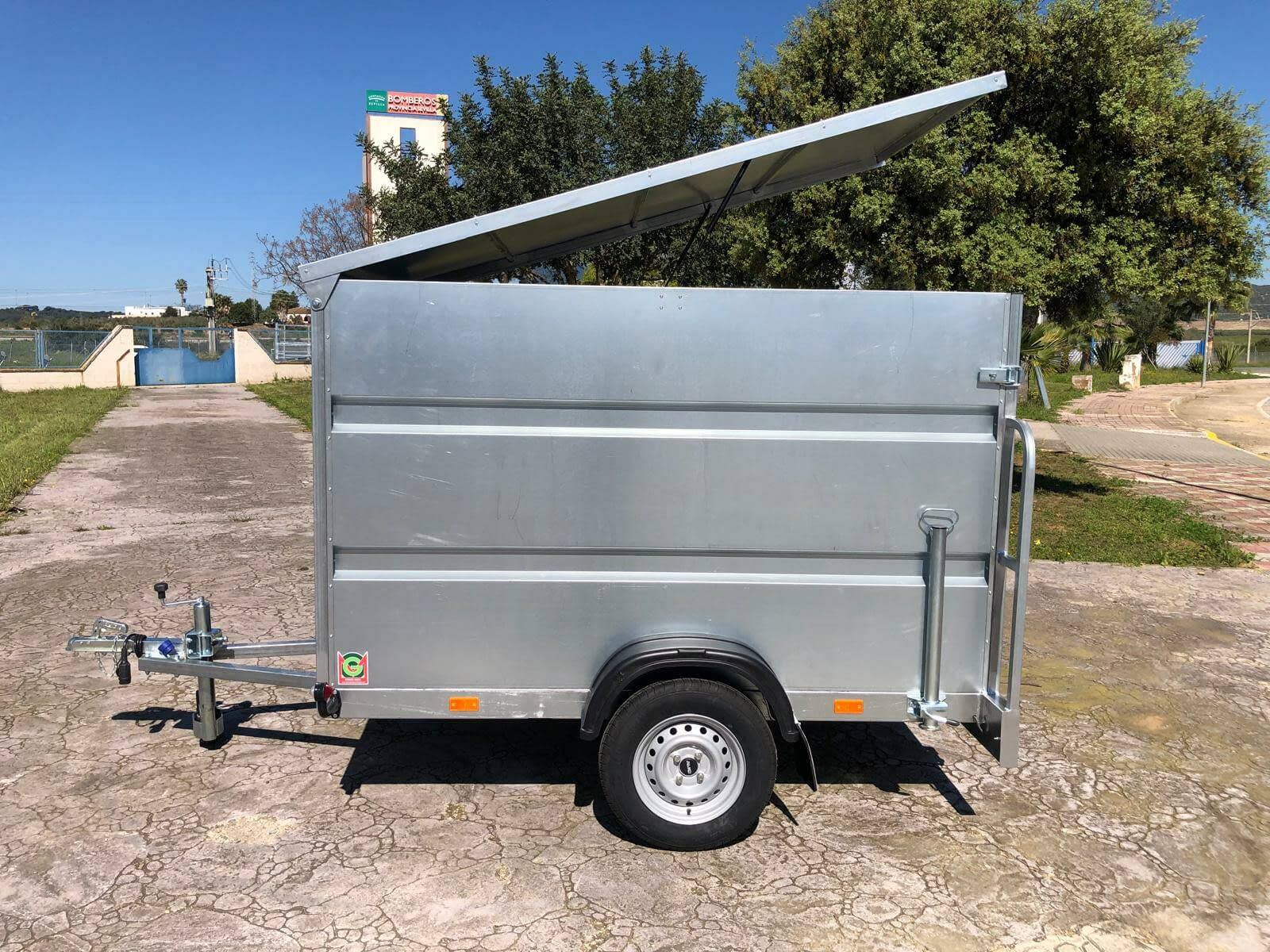 Remolque Caja Cerrada Galvanizado